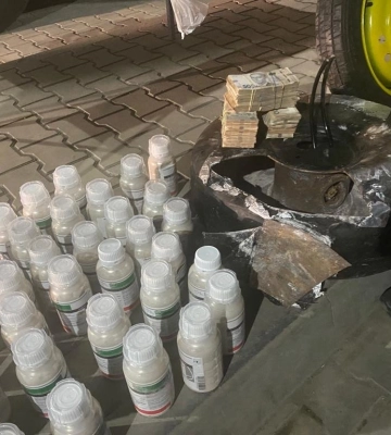 Через прикордонний пункт пропуску на Одещині намагалися провезти велику суму коштів та хімічні препарати