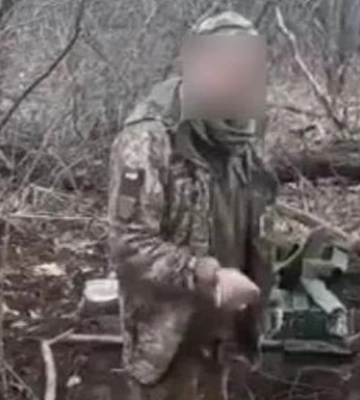 У мережі з&#039;явилося відео розстрілу полоненого за слова &quot;Слава Україні&quot;
