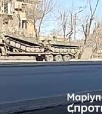 россияне в Мариупольском районе накапливают силы: техника в большей части свежая