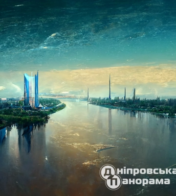 Дніпро через 100 років: як штучний інтелект бачить майбутнє нашого міста (Фото)