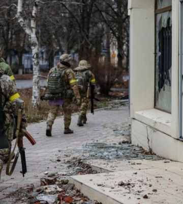 Бой за Бахмут: Минобороны сообщило о ситуации в городе