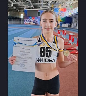 Криворізька легкоатлетка виборола перше місце на Чемпіонаті України