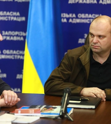 Начальник Запорізької ОВА зустрівся з головою Національної спілки журналістів України