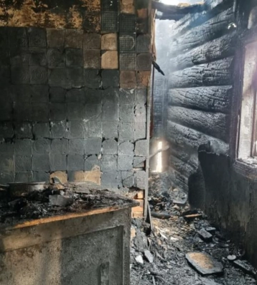 На Любомльщині сталася пожежа в дерев&#039;яній господарській споруді
