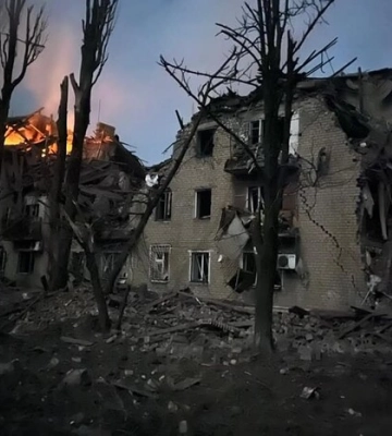 Россия из &quot;Торнадо&quot; ударила по школе и жилым домам в Константиновке: фото