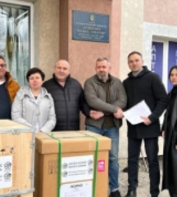 У Дубенську міську лікарню передали апарати штучної вентиляції легень