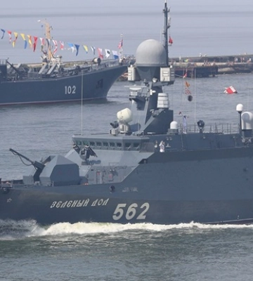 Россия вывела в Балтийское море корабли с Калибрами