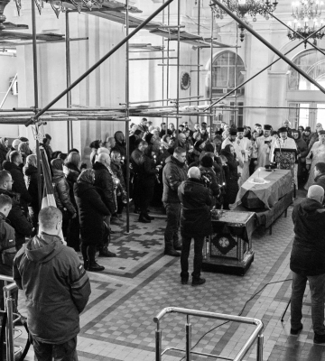 У Луцьку провели в останню путь захисника «Азовсталі» Андрія Ніколайчука (відео)