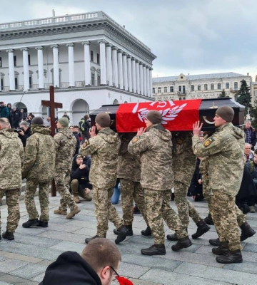 У Києві попрощалися із загиблими розвідниками, які виконували завдання в тилу ворога