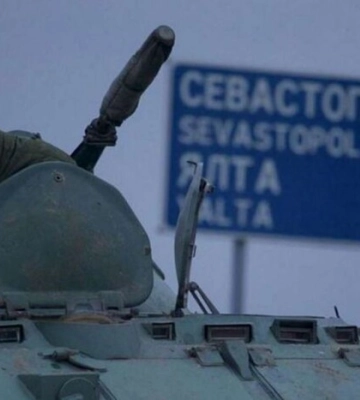 На північ Криму вантажівками звозять військових рф - Представництво Президента в АРК