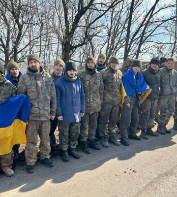 Україна повернула додому ще 130 захисників, серед них є захисники Маріуполя