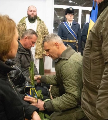 Київ прощався з двома льотчиками, які загинули, виконуючи бойове завдання