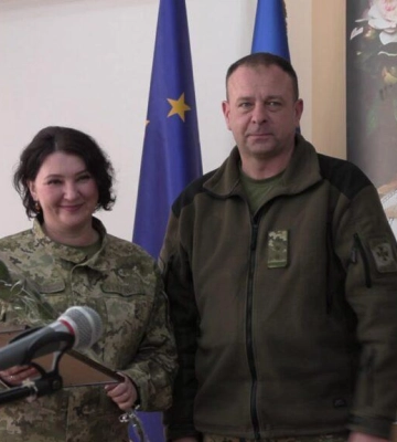 В Ізмаїлі привітали жінок-військовослужбовиць (відео)