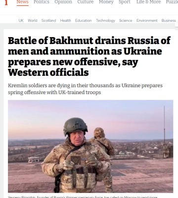 У боях за Бахмут рф втратила до 30 тисяч вагнерівців — західна розвідка