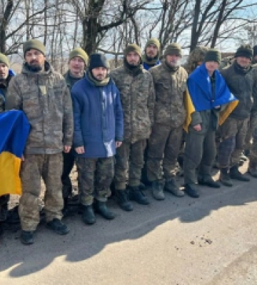 Україна повернула з російського полону 130 військових