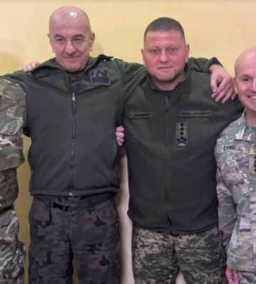 Залужний провів зустріч із генералами США, Британії та Польщі