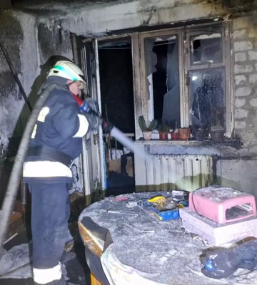 У Дніпрі внаслідок пожежі в квартирі постраждала жінка