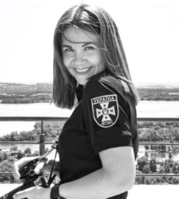 У Дніпрі попрощаються з рятувальницею Євгенією Дудкою