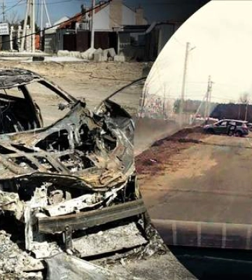 Як окупанти розстрілювали цивільні авто на виїзді з Ірпеня: поліція відтворила хронологію подій