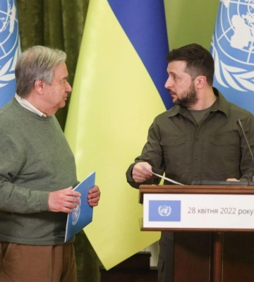 Сьогодні в Київ приїде генсек ООН, це його третій візит в Україну від початку вторгнення: про що говоритимуть з Зеленським