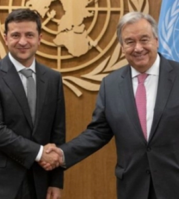 Президент зустрівся з генсеком ООН