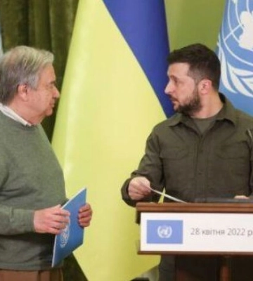 Міжнародна безпека та мир: Зеленський зустрівся з генсеком ООН