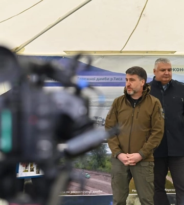 На Закарпатті будують Центр з протипаводкового захисту басейну річки Тиса