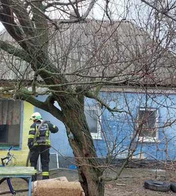 У Дніпровському районі в згорілому будинку знайшли два трупи