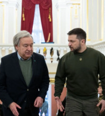 Зеленський у Києві зустрівся з Генсеком ООН Гуттерешем