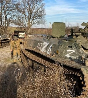 В Мариуполе фиксируют использование новых отметок на технике оккупантов
