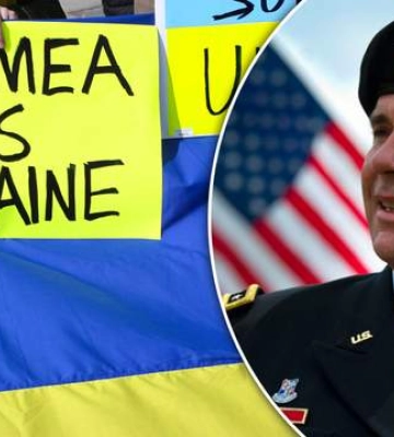 Годжес показав карту звільнення Криму та пояснив, як викурити окупантів з півострова