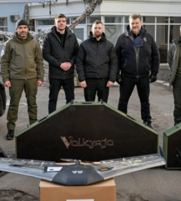 У Житомирі на потреби ДШВ передали безпілотники «Валькірія»