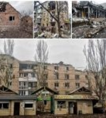 Загарбники завдали удару по Святогірську – відомо про одного загиблого і чотирьох поранених