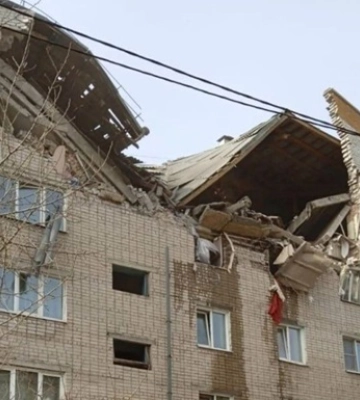 У російському місті у п&#039;ятиповерхівці вибухнув газ