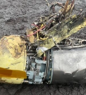 Українські сили оборони збили крилату ракету в районі Прилук на Чернігівщині, - ОК &quot;Північ&quot;. ФОТО