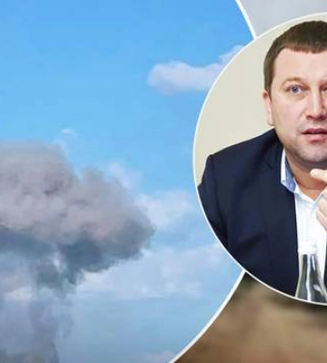 В Тернопольской области из-за ракетных обстрелов повреждены дома, образована большая воронка