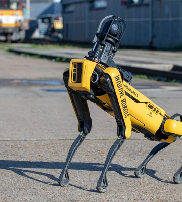Робособаку Boston Dynamics заметили на улицах Киева