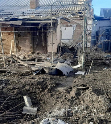 В обстрелянном российскими оккупантами Никопольском районе ранен мужчина