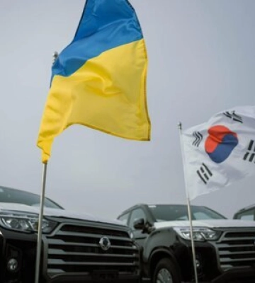 ДСНС отримала 100 пікапів SsangYong від Південної Кореї. ФОТО