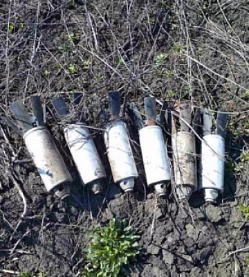 Піротехніки знищили ворожі боєприпаси у Криворізькому районі