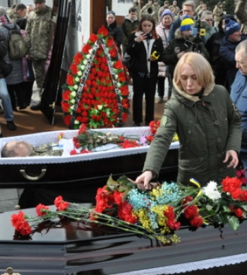 У Києві відбудеться прощання із загиблими під Бахмутом батьком та сином Хомюками