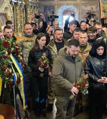 Україна попрощалася зі своїм Героєм Дмитром Коцюбайлом «Да Вінчі»