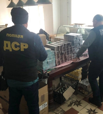 На Сумщині вилучили контрафактних цигарок та алкоголю на пів мільйона гривень