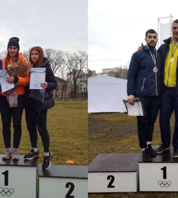Дніпровські спортсмени здобули призові місця на зимовому Чемпіонаті України з легкоатлетичних метань