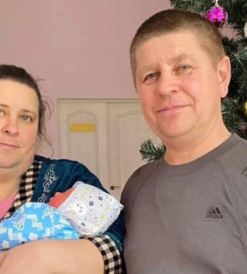 Вже змирились, що дітей не буде: на Волині подружжя через 19 років дочекалося первістка