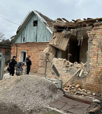 У поліції показали наслідки обстрілів Дніпропетровської області