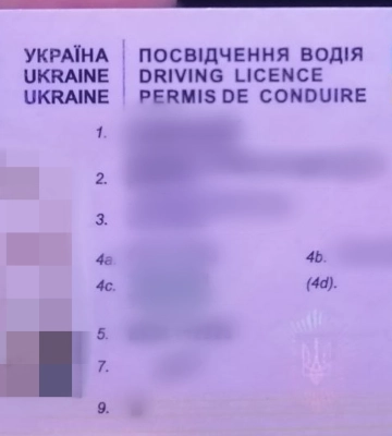У Ковелі патрульні зупинили водія напідпитку з підробленими документами