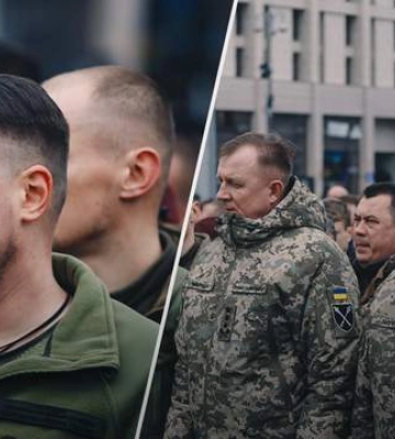 Залужний, Резніков та Буданов прийшли попрощатися з Да Вінчі на Майдан