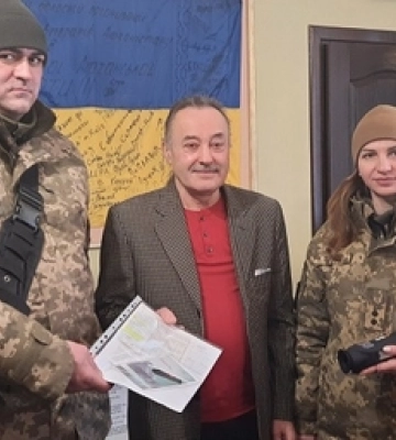 На Волині пенсіонер зібрав понад 300 тисяч для ЗСУ 