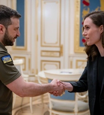 Прем&#039;єр Фінляндії обговорила із Зеленським економічну співпрацю та підтвердила підтримку України